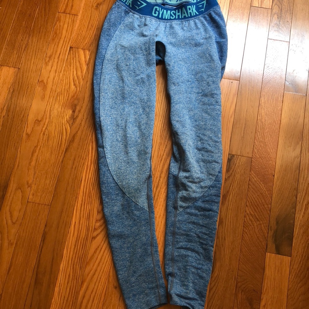 Gym shark blue leggings